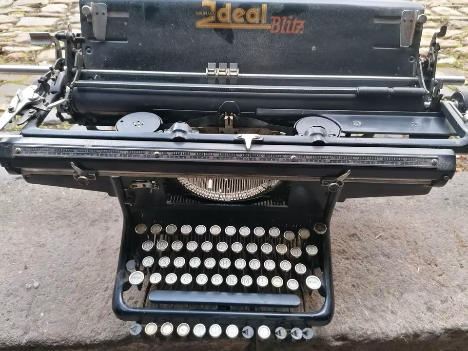 Schreibmaschine Naumann Ideal Blitz ca. 1930